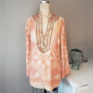 TORY BURCH silk tunic